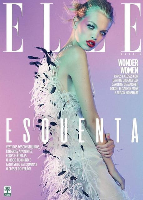 Elle Brasil August 2017 Cover — Elle Brasil