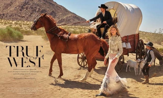 True West — Harper's Bazaar U.S.