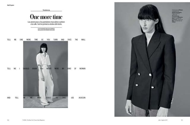 One more time — T Magazine Spain