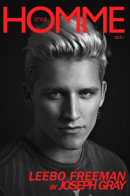 Leebo Freeman for Homme Style Magazine — Homme Style