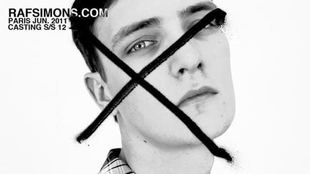 Raf Simons CASTING SS/12 Video — Raf Simons