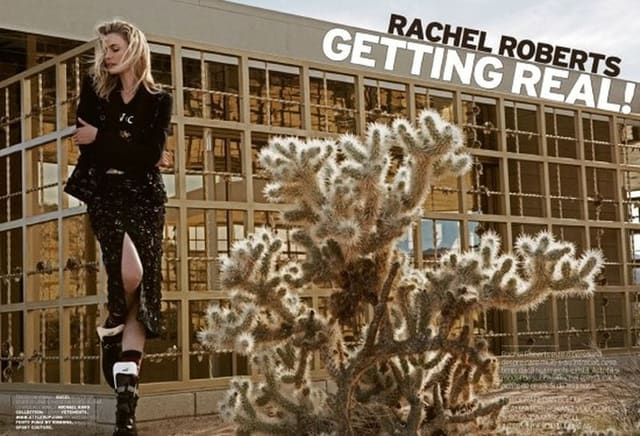 Rachel Roberts Getting Real — Elle Romania