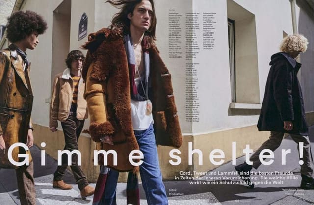 MEN'S HEALTH BEST FASHION - GIMME SHELTE... — Men's Health Germany