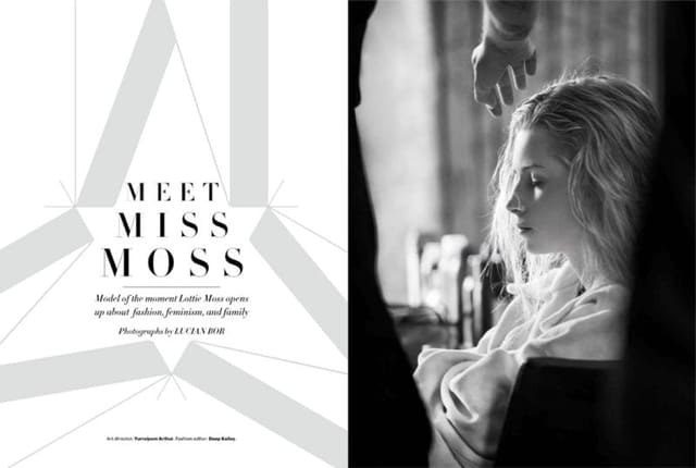 Meet Miss Moss — Harper's Bazaar India
