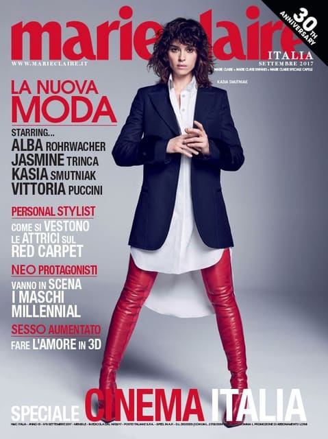Marie Claire Italiy September 2017 Cover — Marie Claire Italia