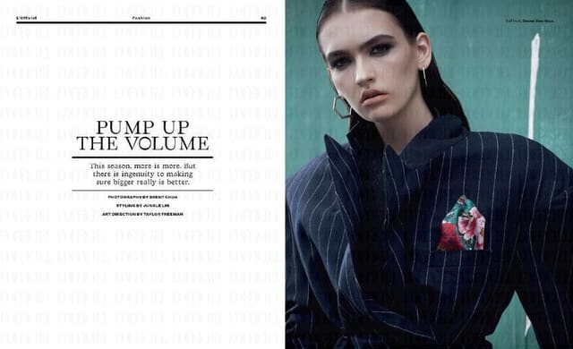 Pump Up The Volume — L'Officiel India