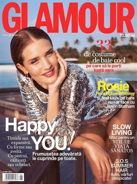 Glamour Romania June 2017 Cover — Glamour Romania