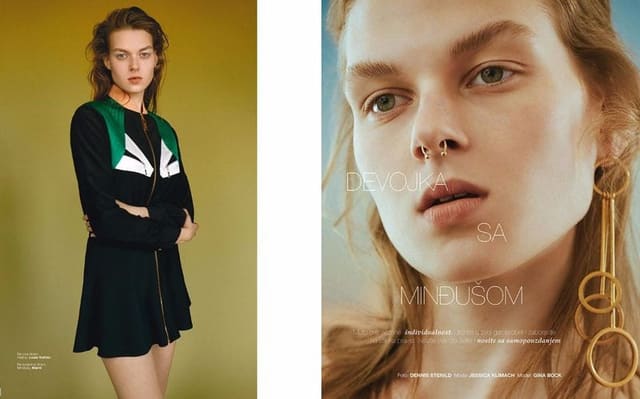 Girl with an Earring — Elle Serbia