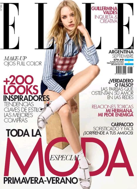 Elle Argentina September 2017 Cover — Elle Argentina