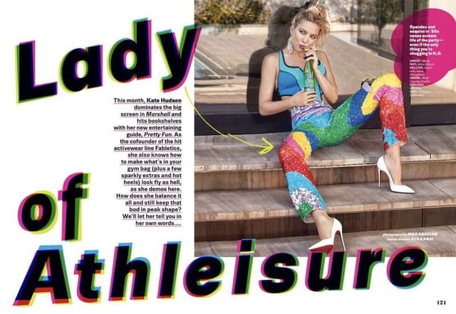 Lady of Athleisure — Cosmopolitan U.S.
