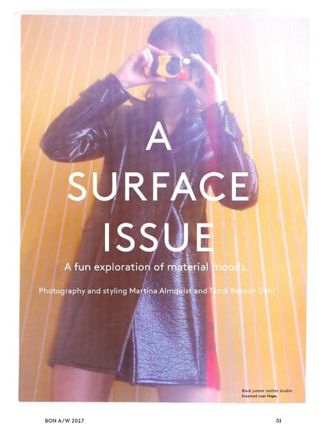 A surface issue — Bon Magazine