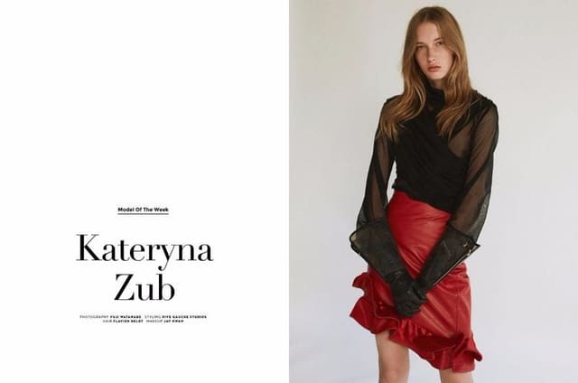 NEWFaces Model of the Week: Kateryna Zub
