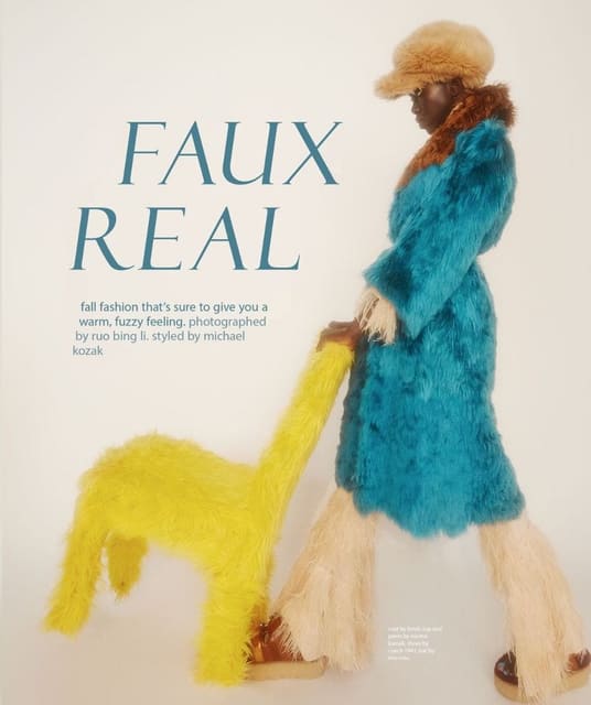FAUX REAL — Nylon Magazine