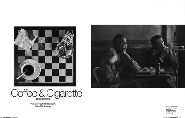 Coffee & Cigarette — Arena Homme + Korea