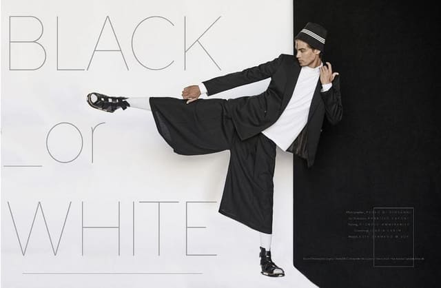 Black or White — Uomo Collezioni