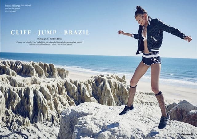 Cliff Jump Brazil — The Gloss Magazine