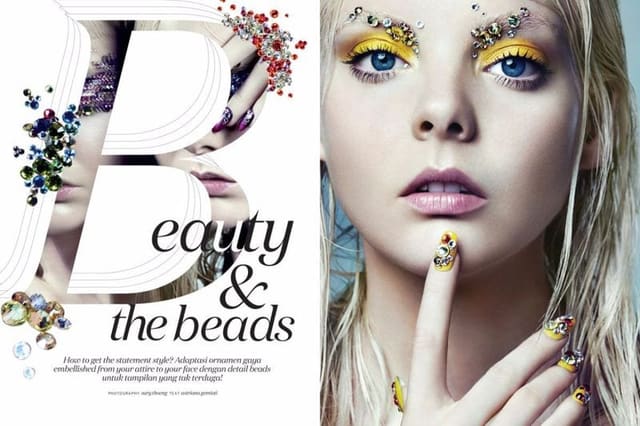 Beauty & the Beads — Elle Indonesia