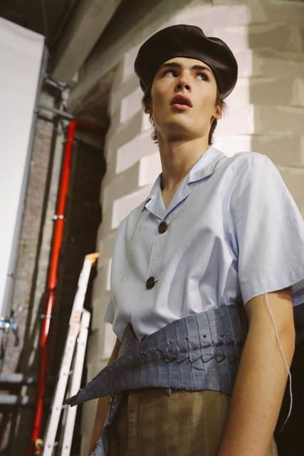 ODDA 13 'Be Major' Backstage Milan Men´s... — ODDA Magazine
