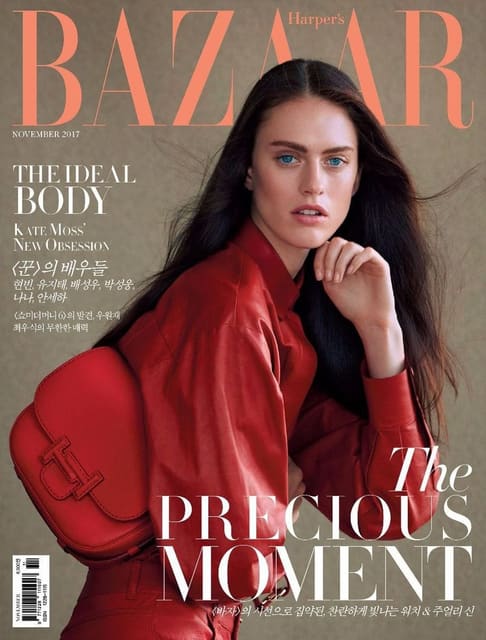 Harper's Bazaar Korea November 2017 Cove... — Harper's Bazaar Korea