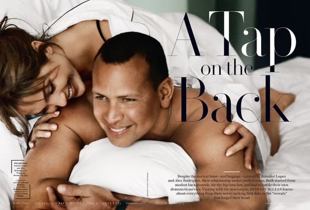 A Tap on the Back — Vanity Fair U.S.