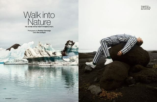 Walk into Nature — Arena Homme + Korea