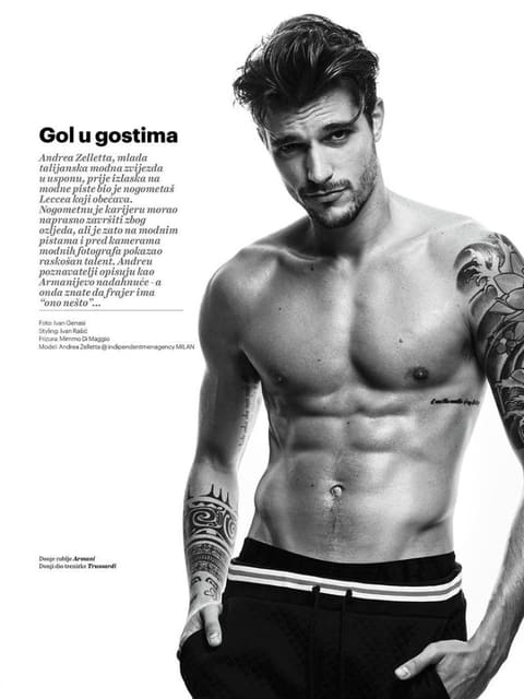 ANDREA — Men's Health Serbia