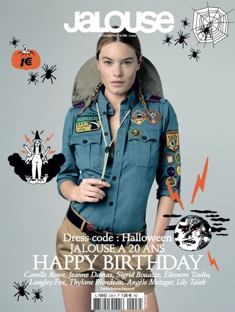 Jalouse Oct 2017 Cover: 20 years anniver... — Jalouse