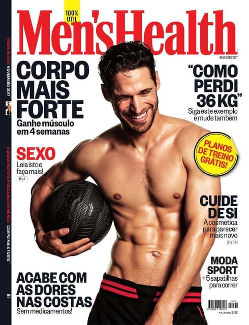 Men's Health Portugal November 2017 Cover — Men's Health Portugal