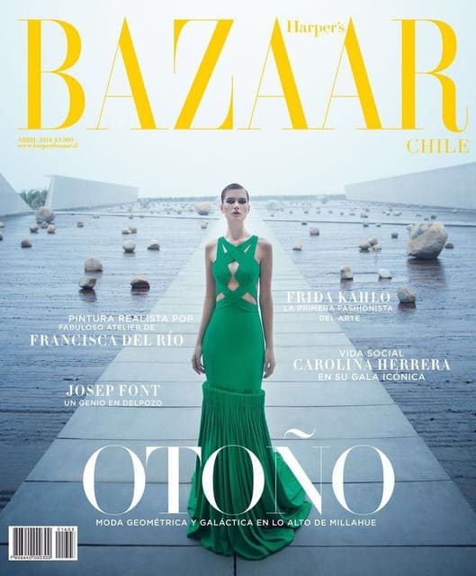 Harper's Bazaar Chile April 2016 Cover — Harper's Bazaar Chile