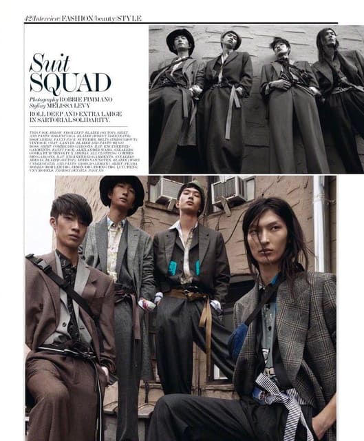 Suit Squad — Interview Magazine