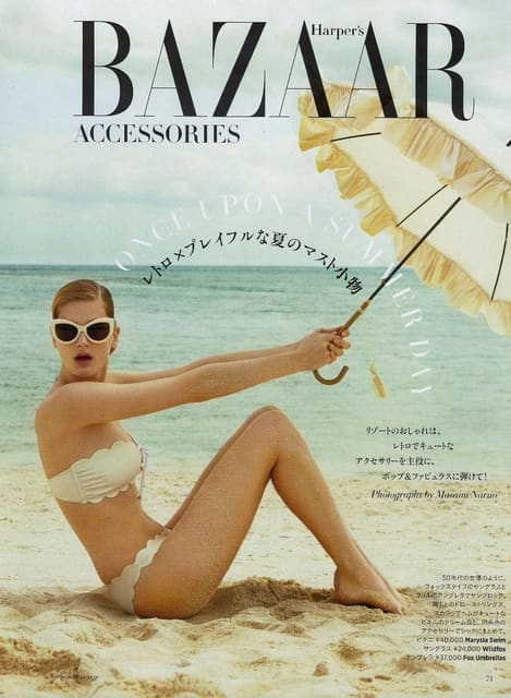 Once a Summer Day — Harper's Bazaar Japan