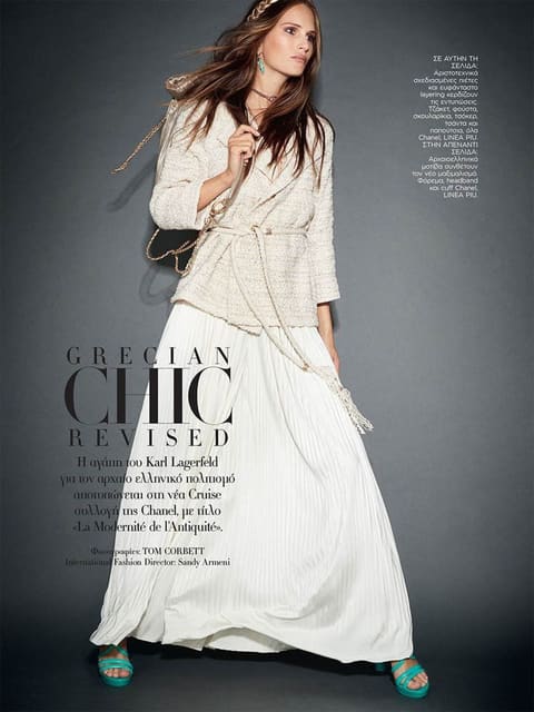 Grecian Chic Revised — Harper's Bazaar Greece