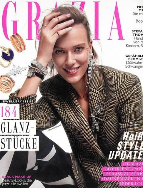 Grazia Germany November 2017 Cover — Grazia Germany