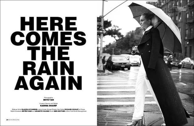Here Comes The Rain Again — Design Scene