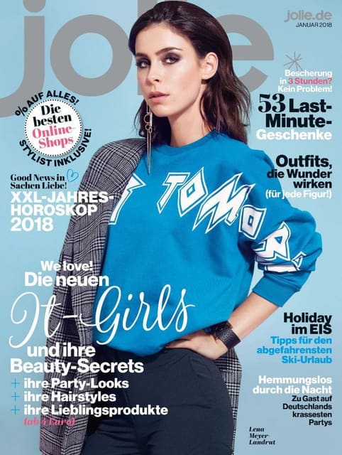 Jolie Magazine January 2018 Cover — Jolie Magazine