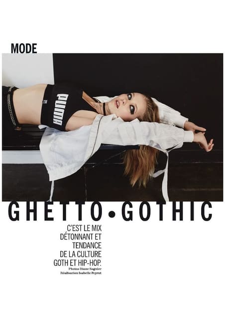 Ghetto Gothic — Cosmopolitan France