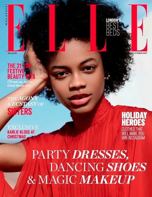 Elle Malaysia December 2017 Cover — Elle Malaysia