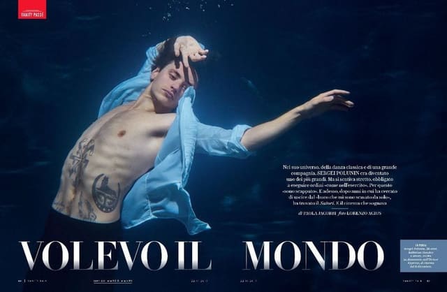 Volevo il mondo: Sergei Polunin — Vanity Fair Italia
