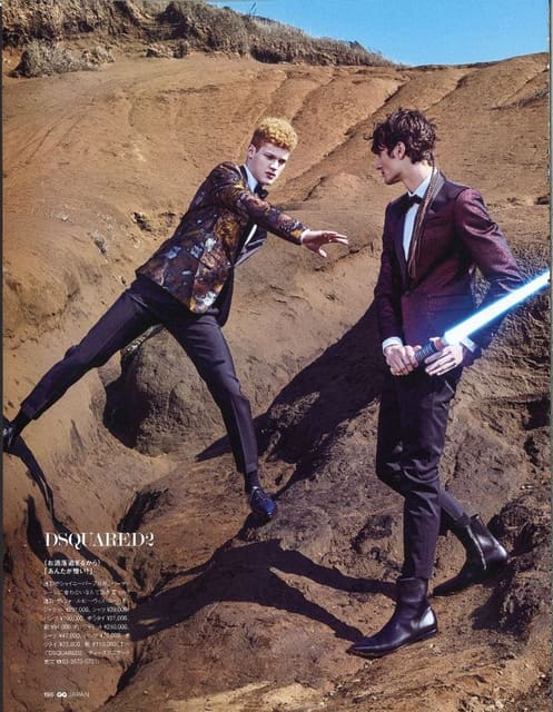 Tuxedo Wars Episode X — GQ Japan