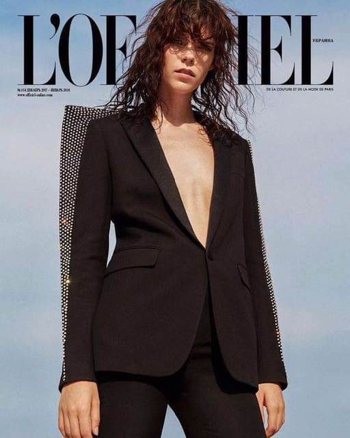 L'Officiel Ukraine December/January 2018... — L'Officiel Ukraine