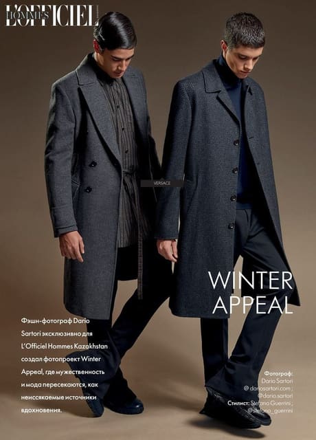 Winter Appeal — L'Officiel Hommes Kazakhstan