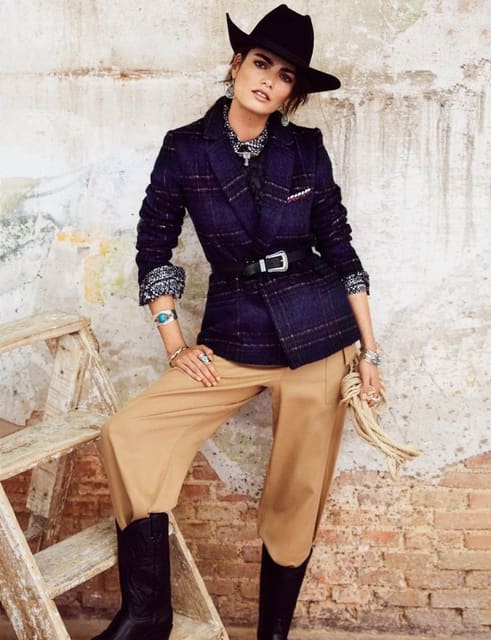 Western Chic — Elle Spain
