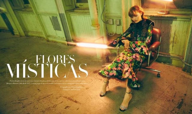 Flores Místicas — Harper's Bazaar Chile