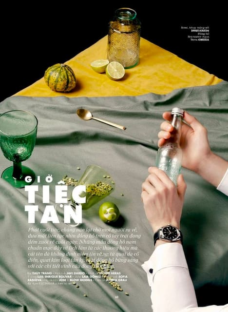 GIờ TIỆC TAN by Javi Dardo — Elle Man Vietnam