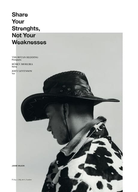 Share Your Strengths, Not Your Weaknesse... — Candy Magazine