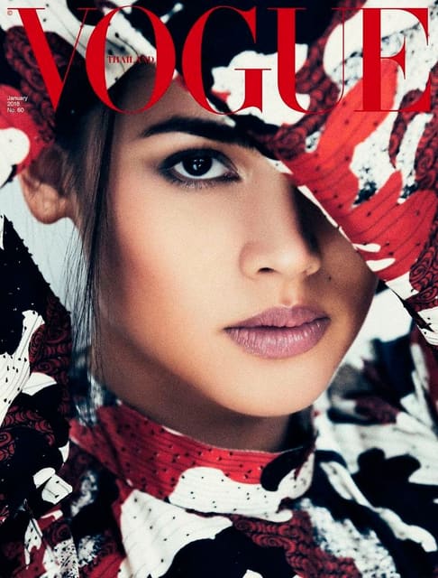 Vogue Thailand January 2018 Cover Digita... — Vogue Thailand