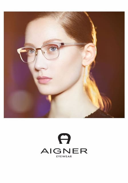 Aigner Eyewear Fall 2017 Campaign — Aigner