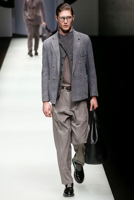 Giorgio Armani F/W 18 Men's Show — Giorgio Armani