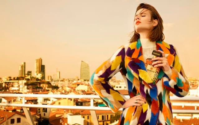 Disaronno Wears Missoni — Vogue Italia