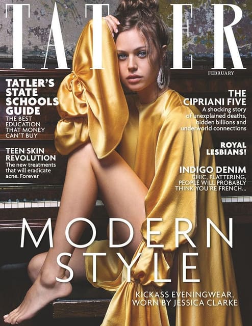 Tatler U.K. February 2018 Cover — Tatler U.K.